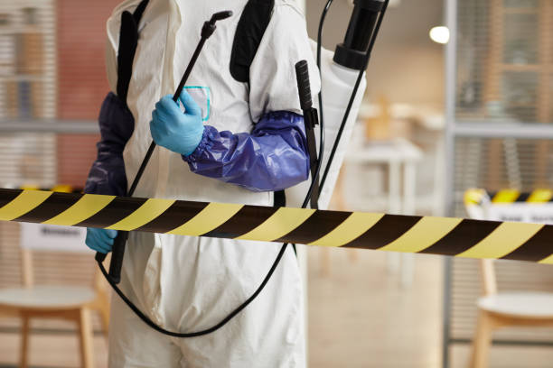 Professional Crime Scene Cleanup technician working in Rochelle Park, NJ